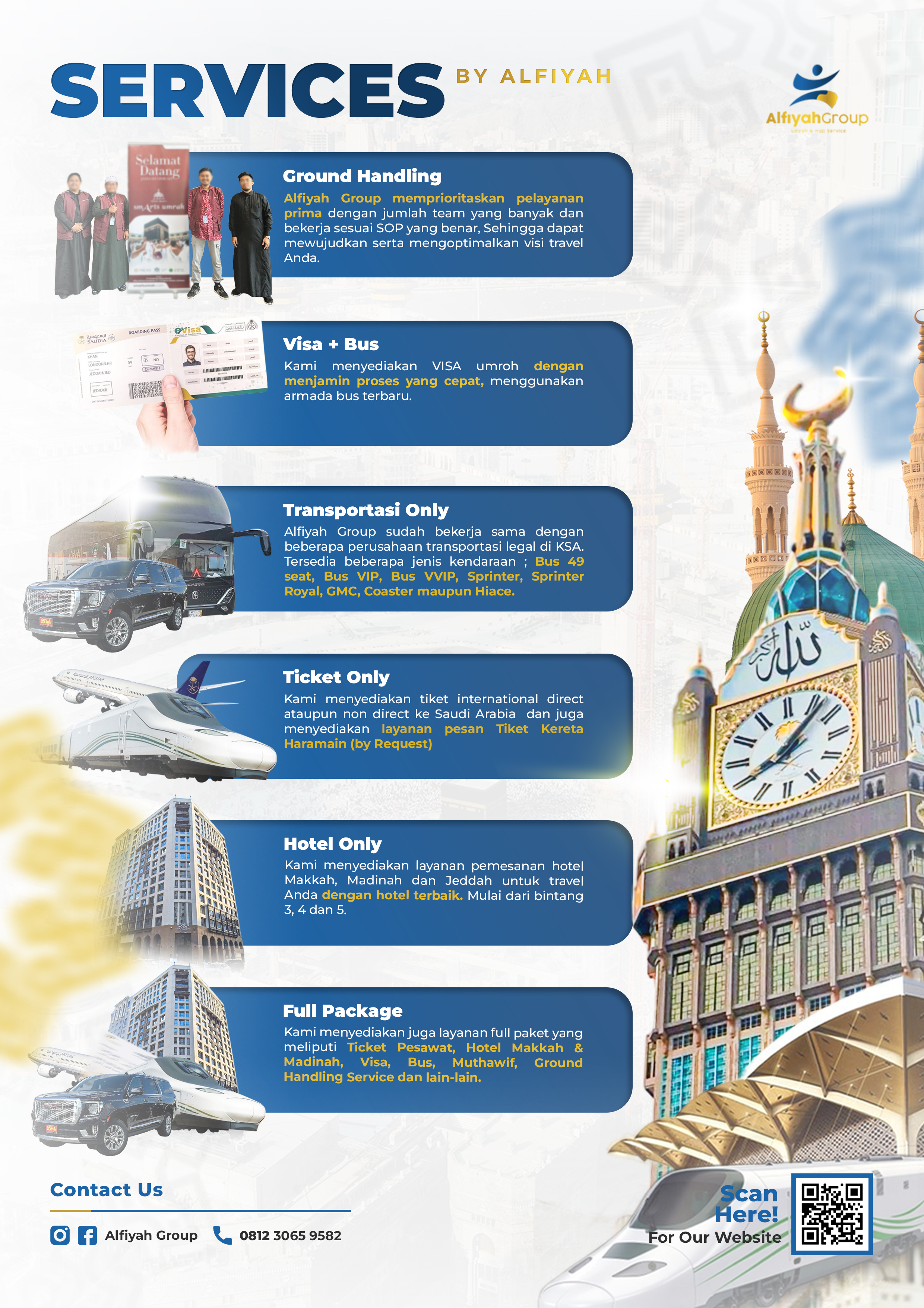 Flyer Paket Umroh Alfiyah